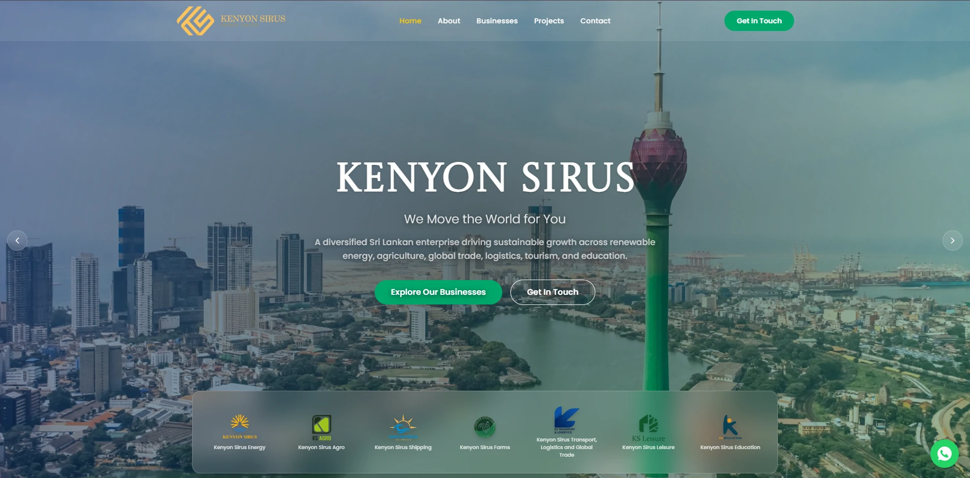 Corporate Website & CMS